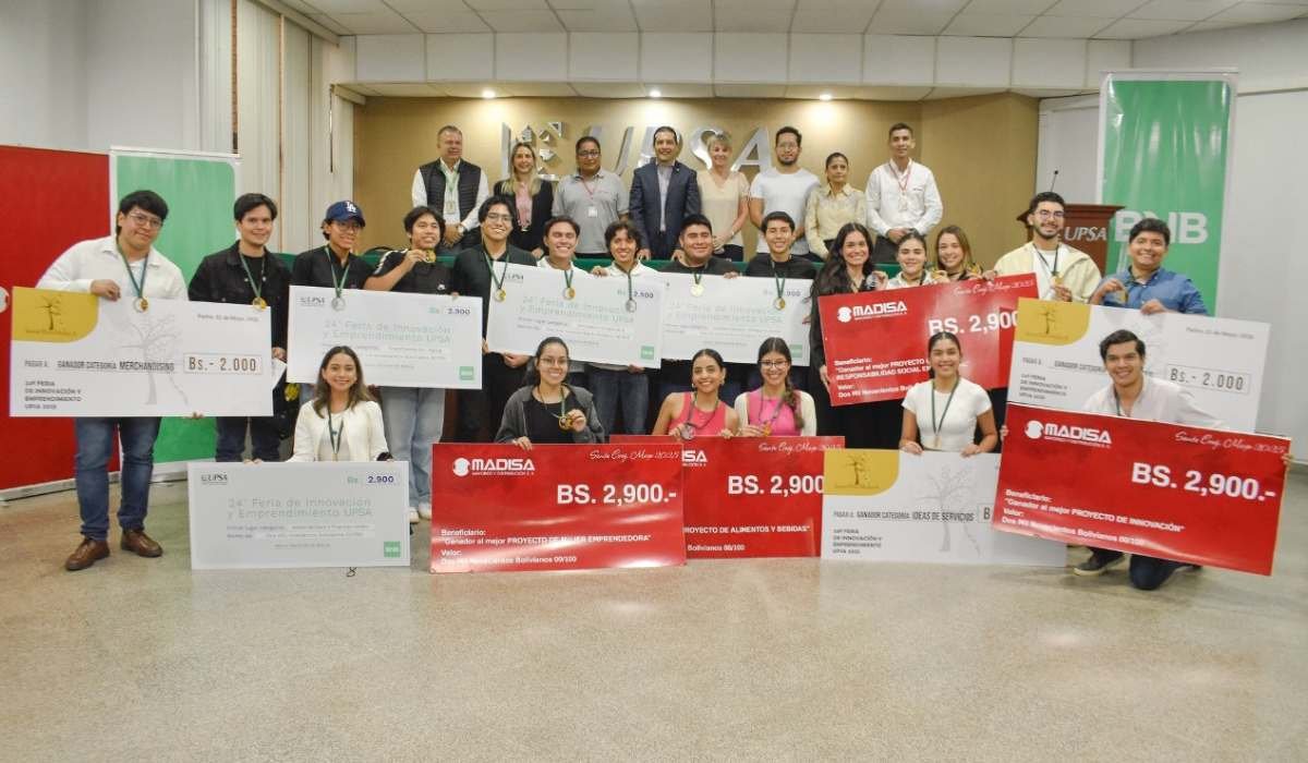 UPSA premió a los creadores de 11 ideas y emprendimientos innovadores