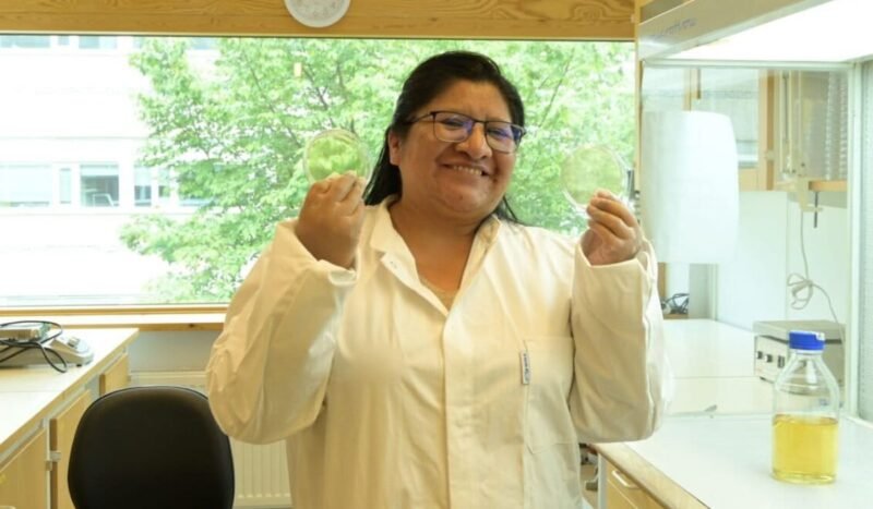 Marisel Mamani: la científica aymara que busca reducir el uso de agroquímicos en Bolivia