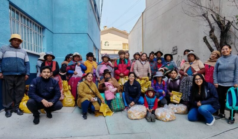 PIL Bolivia dona más de 94 mil litros de lácteos en La Paz y Cochabamba