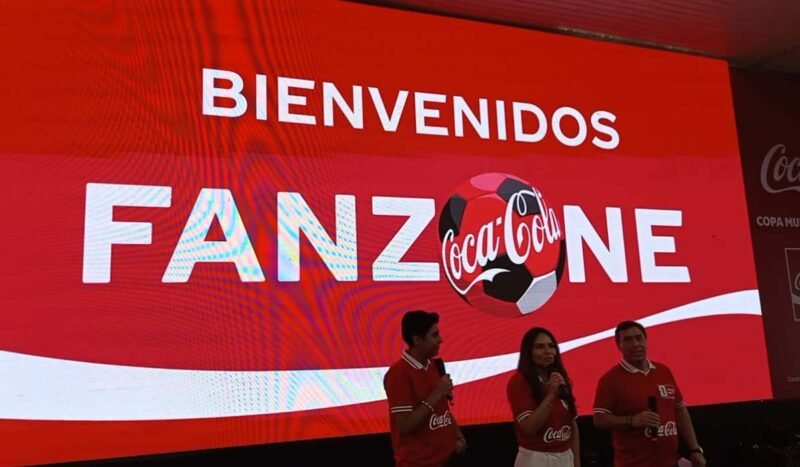 Coca-Cola tiene una Fan Zone para vivir la emoción de la Copa Mundial de la FIFA 26™