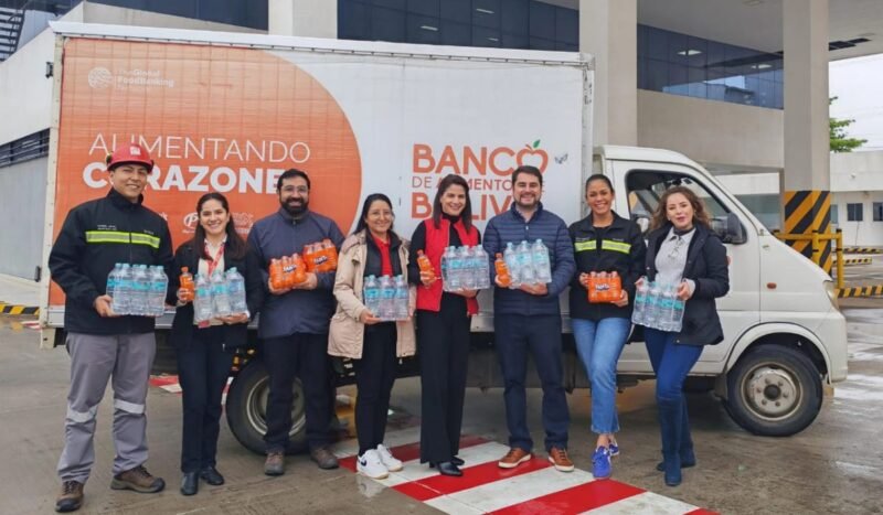 Embol y el Banco de Alimentos de Bolivia unen esfuerzos para llevar ayuda a más de 250 instituciones sociales