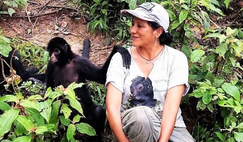 Tres décadas defendiendo la fauna llevan a Nena Baltazar a competir por el mayor premio mundial de conservación animal