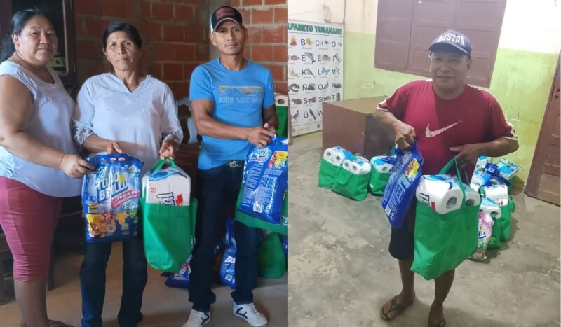 CBN entrega apoyo a 68 familias indígenas afectadas por desastres naturales en el Tipnis