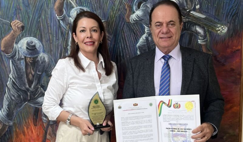 Pacto Global Bolivia recibe reconocimiento de la Asamblea Legislativa