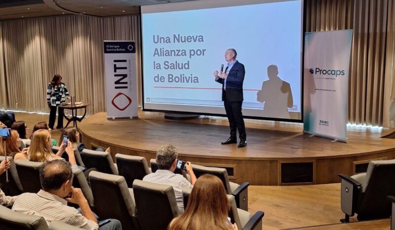 INTI y Procaps firman una alianza para ampliar la oferta de medicamentos en Bolivia