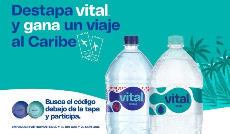 Agua Vital llevará a cinco ganadores y sus acompañantes a Punta Cana en 2027