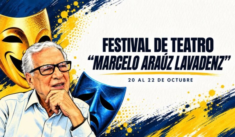Un festival de teatro para celebrar la trayectoria de un gran gestor cultural, Marcelo Araúz Lavadenz