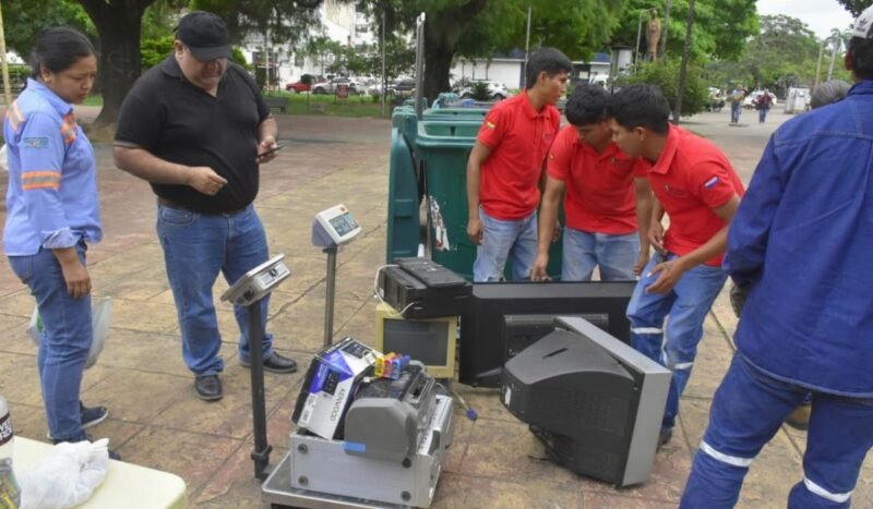 Acopian 3,5 toneladas en campaña de recolección de residuos eléctricos y electrónicos